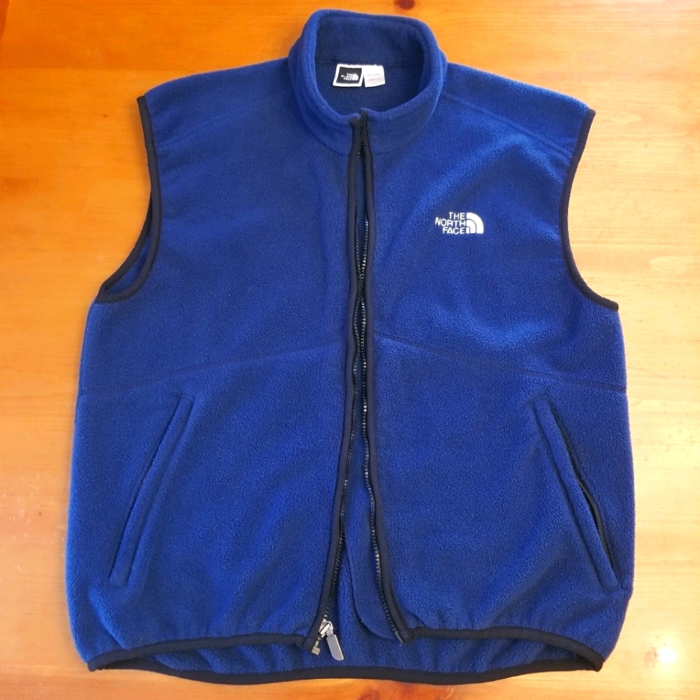 The North Face Fleece zip up Vest